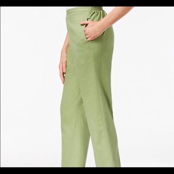 Alfred Dunner Pants - Alfred Dunner Mint Green Pants